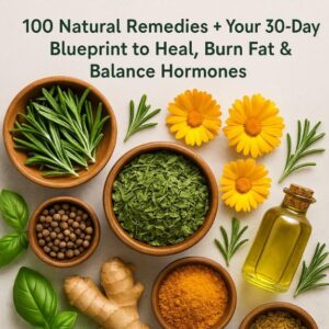 61InwIzunlL._SL1000_ The Herbal Reset: 100 Natural Remedies + Your 30-Day Blueprint to Heal, Burn Fat & Balance Hormones