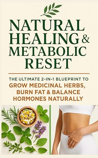 Natural Healing & Metabolic Reset: The Ultimate 2-in-1 Blueprint to Grow Medicinal Herbs, Burn Fat & Balance Hormones Naturally