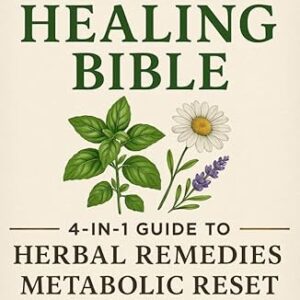 61khR6gv2ML._SY522_ The Natural Healing Bible: 4-in-1 Guide to Herbal Remedies, Metabolic Reset, DMSO, and Anti-Inflammatory Wellness