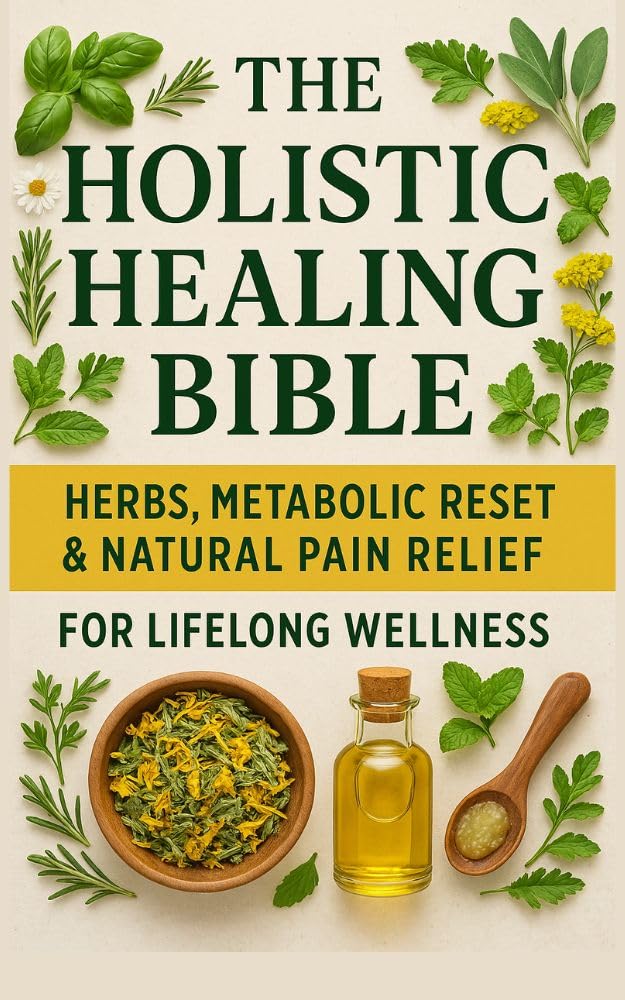 The Holistic Healing Bible: Herbs, Metabolic Reset & Natural Pain Relief for Lifelong Wellness
